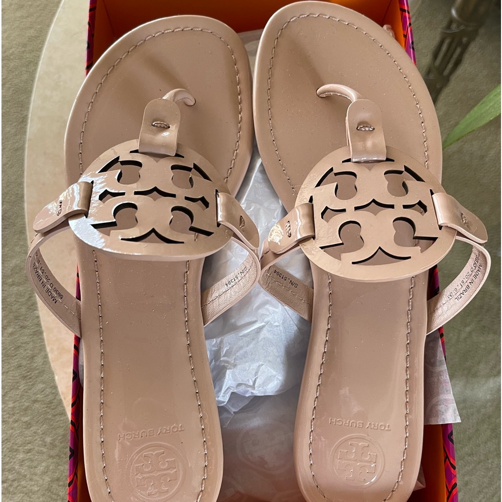 Tory Burch MILLER sandals - Sea Shell